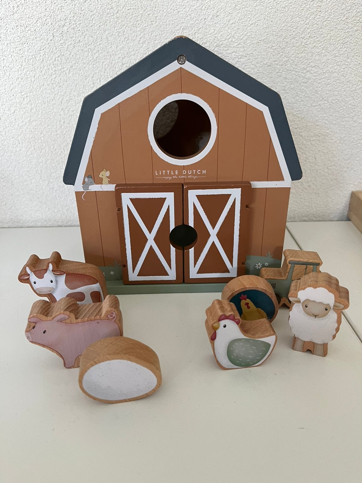 Little Dutch boerderij vormenstoof, Kinderen en Baby's, Speelgoed | Houten speelgoed, Ophalen, Gebruikt