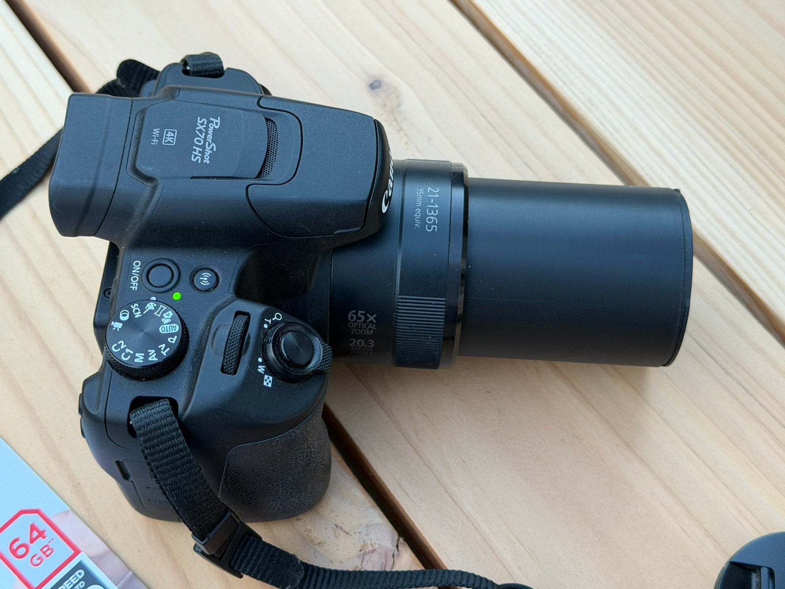 Canon powershot sx70 hs met 65x zoom 4K beeld+wifi, Canon, Compact, Zo goed als nieuw, 8 keer of meer
