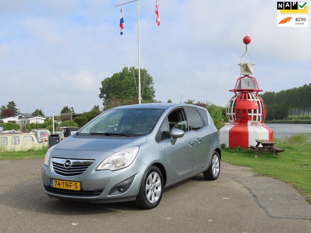 Opel Meriva 1.4 Turbo Cosmo *2e EIG ! *Trekhaak *Cruise *VOL, Auto's, Voorwielaandrijving, Euro 5, Gebruikt, 4 cilinders