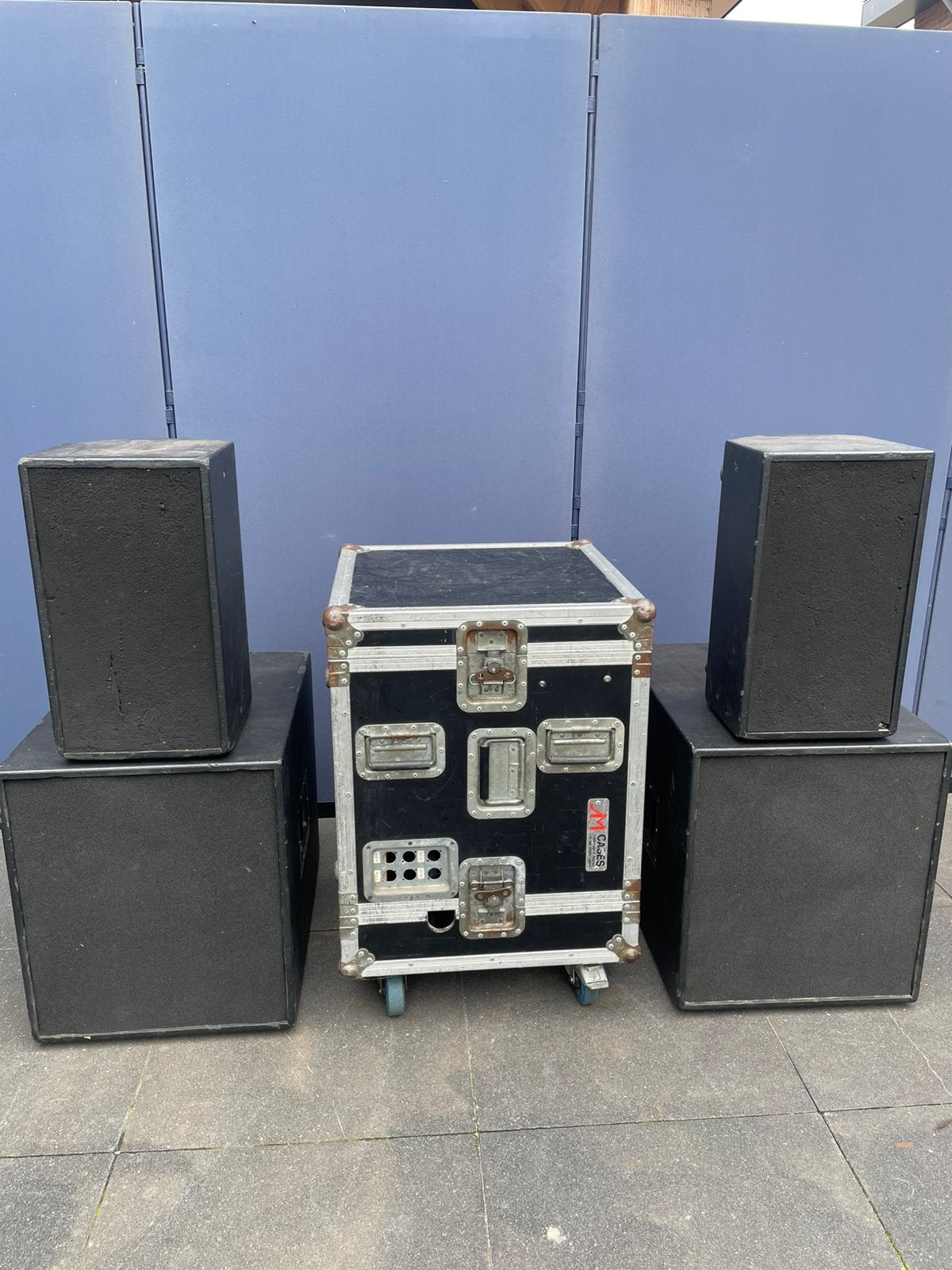 Complete PA geluid set, Ophalen, Gebruikt, Audio
