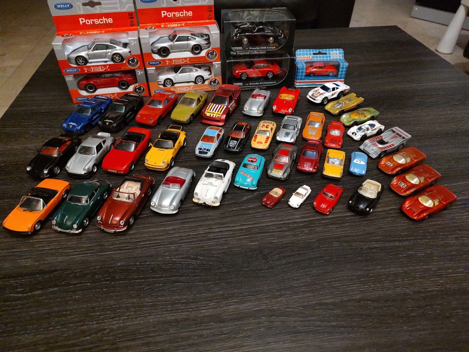 Collectie Porsche modelauto's (45 stuks), Ophalen of Verzenden