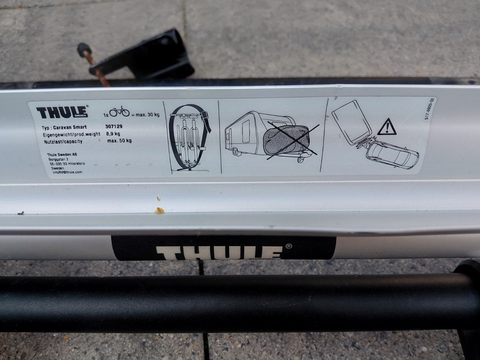 Thule Caravan Smart Fietsendrager., Ophalen, Gebruikt