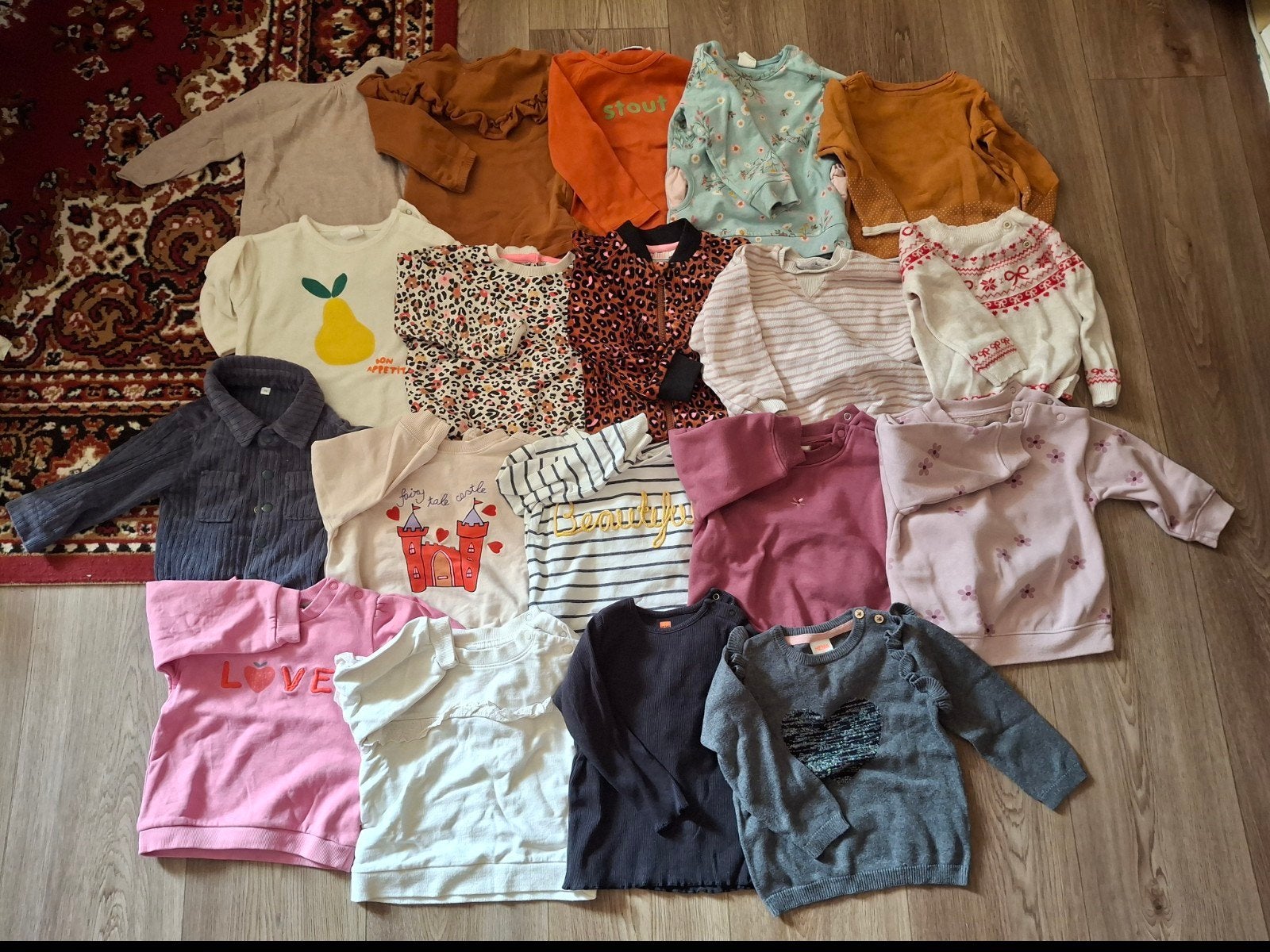 Meisjeskleding pakket maat 74/80, Kinderen en Baby's, Ophalen, Gebruikt, Meisje, Setje