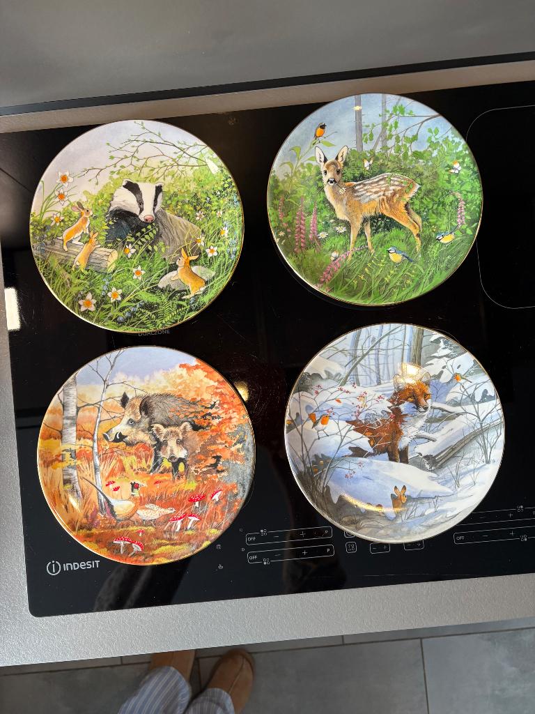 Sierborden Walty Four seasons collection, Antiek en Kunst, Ophalen of Verzenden