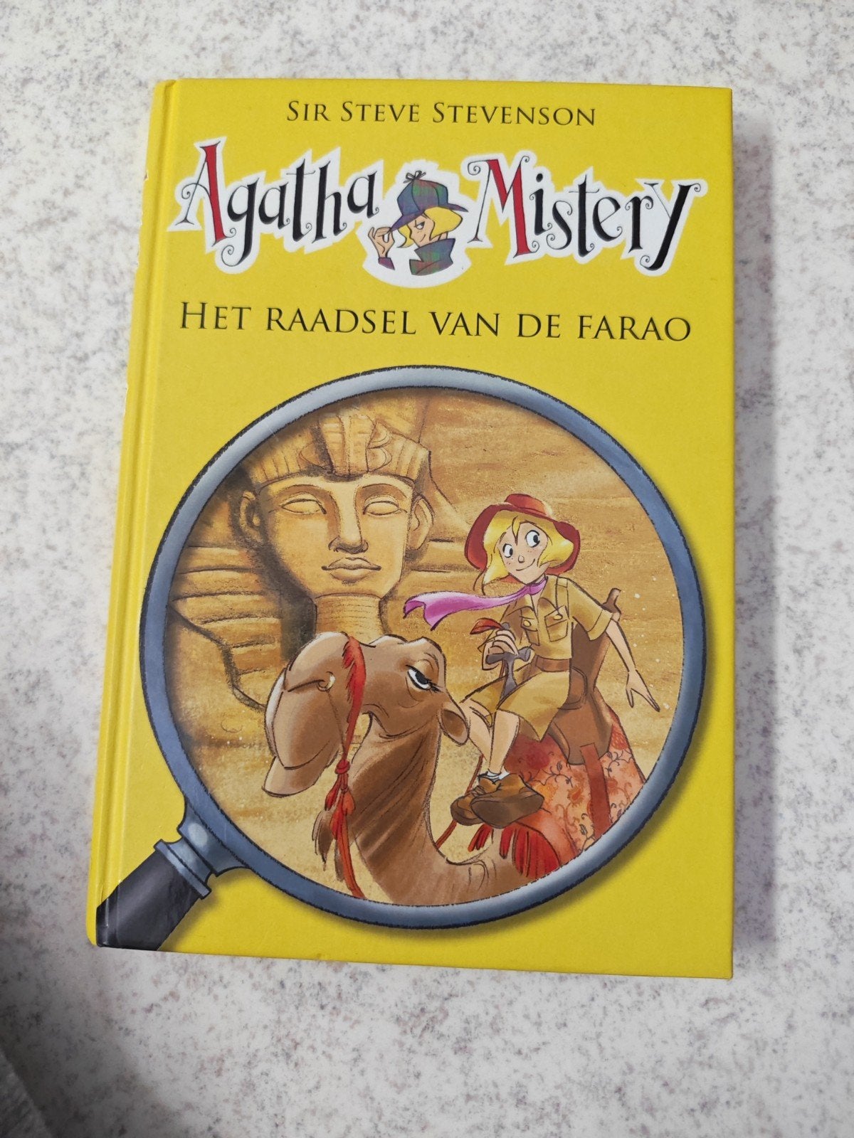 Agatha Mistery: Het Raadsel van de Farao - Zo goed als nieuw, Ophalen, Zo goed als nieuw, Sir Steve Stevenson, Fictie