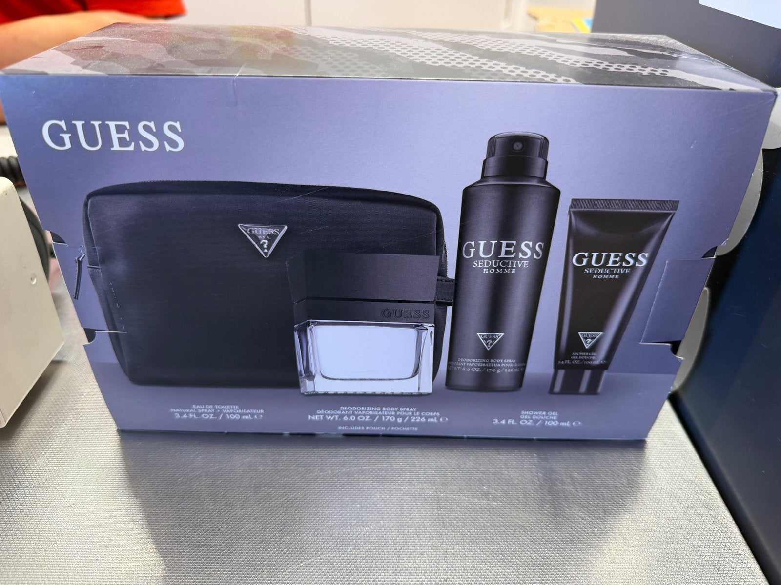 Guess Seductive Homme Cadeauset - Eau de Toilette, Deodorant, Ophalen of Verzenden, Nieuw