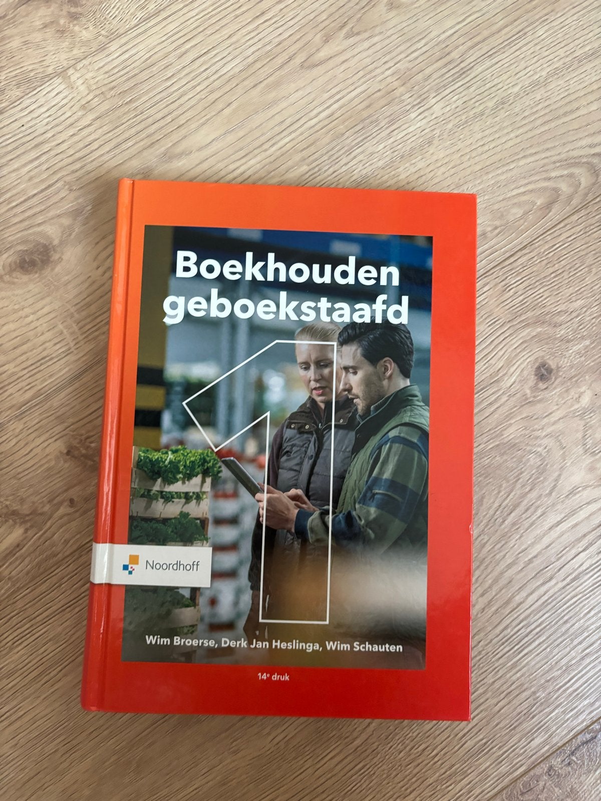 Boekhouden Geboekstaafd 1 - 14e druk, Boeken, Ophalen of Verzenden, Gamma, Zo goed als nieuw, HBO