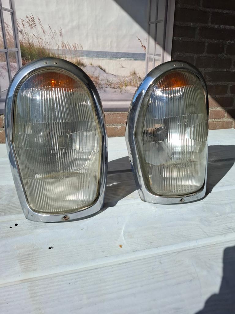 Originele Mercedes koplampen W108 W109 W110 W111 W112, Auto-onderdelen, Ophalen of Verzenden