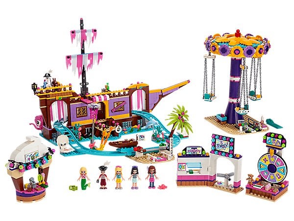 Lego Friends 41375 Heartlake City pier kermisattracties (24b, Lego, Friends, Ophalen of Verzenden, Zo goed als nieuw