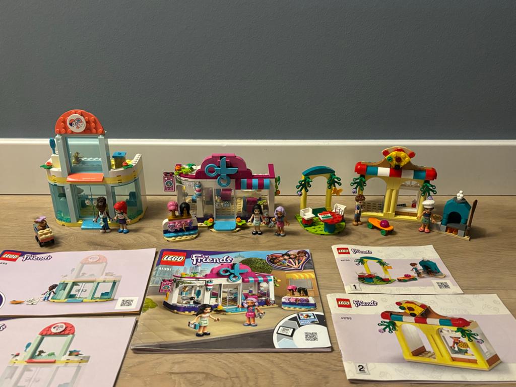 Lego Friends - Diverse sets (41705, 41695, 41391), Ophalen of Verzenden, Gebruikt