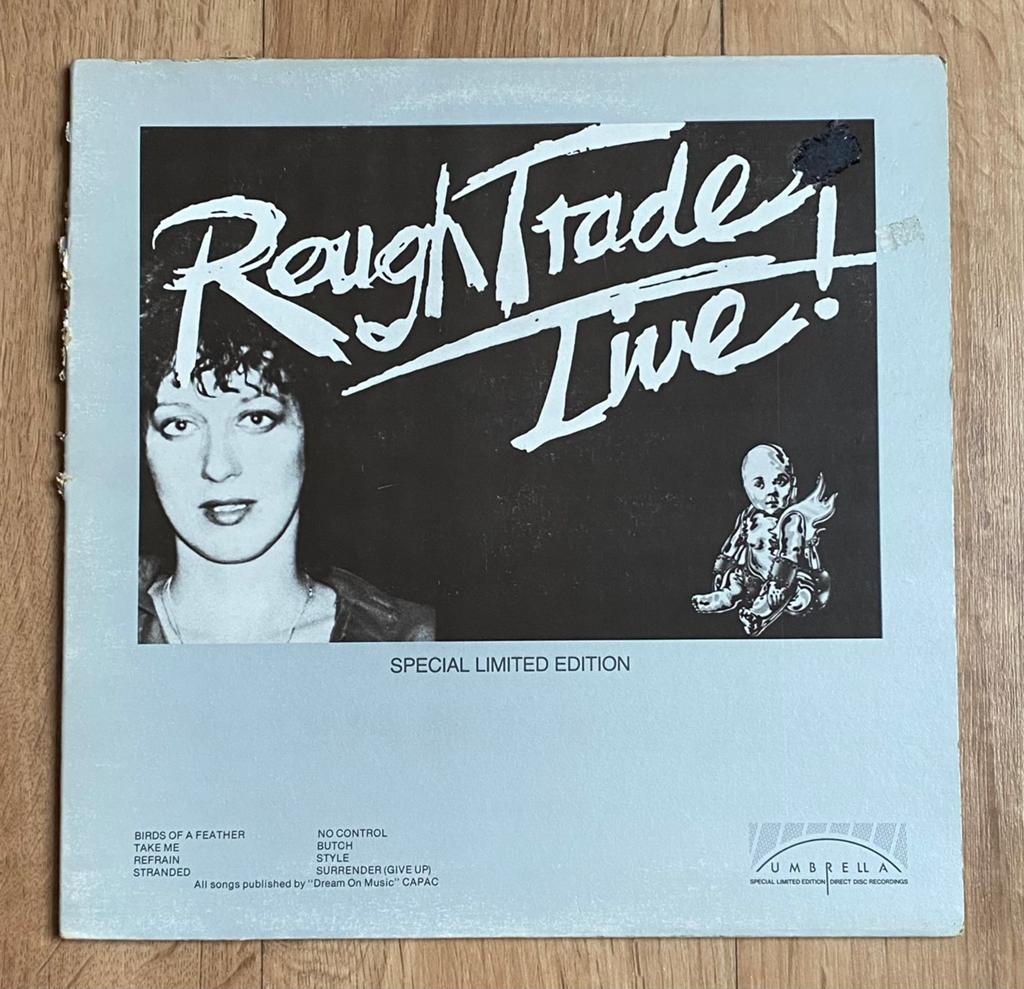 LP ROUGH TRADE - Live! ( 1977 CA / Poprock Funk ), Cd's en Dvd's, Vinyl | Rock, Gebruikt, Gatefold hoes, Verzenden, 1970 - 1979