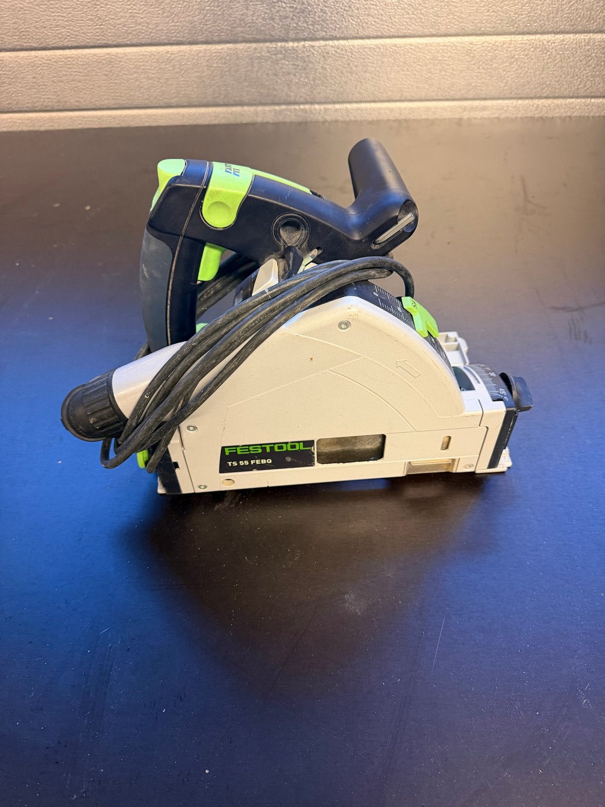 Festool TS 55 FEBQ invalzaag met stofzuigeraansluiting, Doe-het-zelf en Verbouw, Gebruikt, Invalzaag, 70 mm of meer, Ophalen of Verzenden