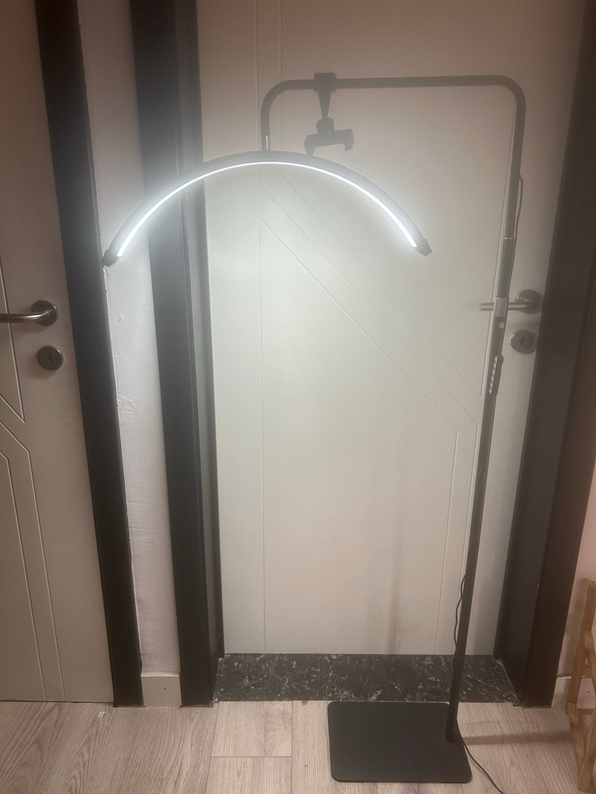 Professionele Wimperlamp met Telefoonhouder, Overige fittingen, Ophalen of Verzenden, Zo goed als nieuw, Metaal