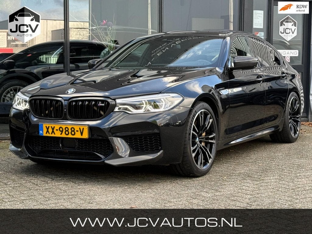 BMW 5-serie M5 Carbon/Bowers&Wilkins/Softclose/HUD/Keramisch, Auto's, BMW, Automaat, Gebruikt, 2000 kg, Zwart