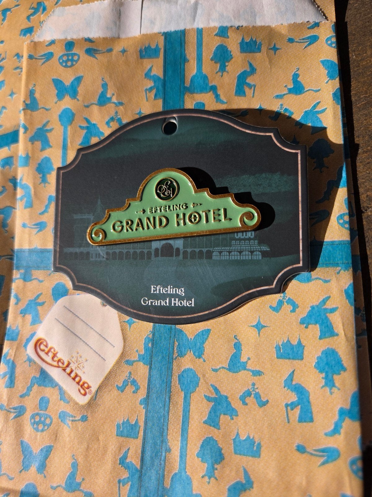 Efteling Grand Hotel Pin - Nieuw, Ophalen of Verzenden, Nieuw
