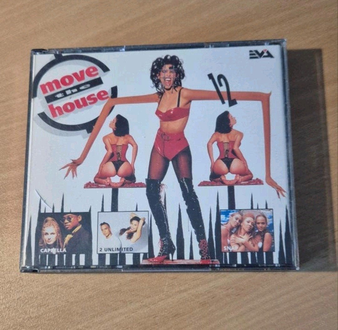 Move the House - Verzamelcd (Capella, 2 Unlimited, SNAP), Boxset, Overige genres, Ophalen of Verzenden, Zo goed als nieuw