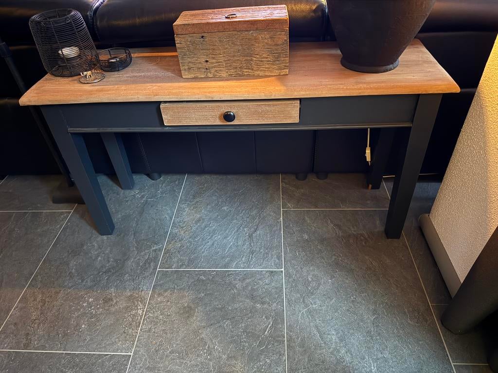 Sidetable, Ophalen, 100 tot 150 cm, Zo goed als nieuw, 25 tot 50 cm