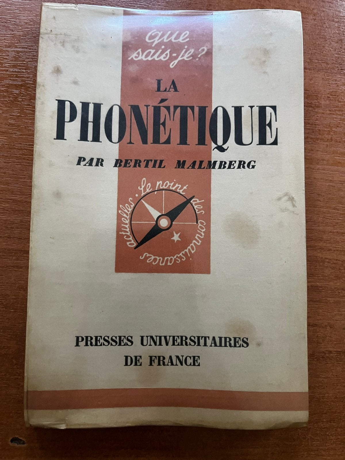 La Phonétique - Bertil Malmberg (Que sais-je?), Ophalen of Verzenden, Gelezen, Non-fictie
