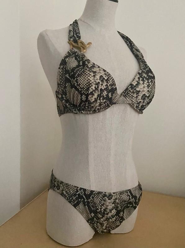 Maison Lejaby (M) nieuwe luxe bikini twv 240,- bh cup D, Beige, Nieuw, Ophalen of Verzenden, Maison Lejaby