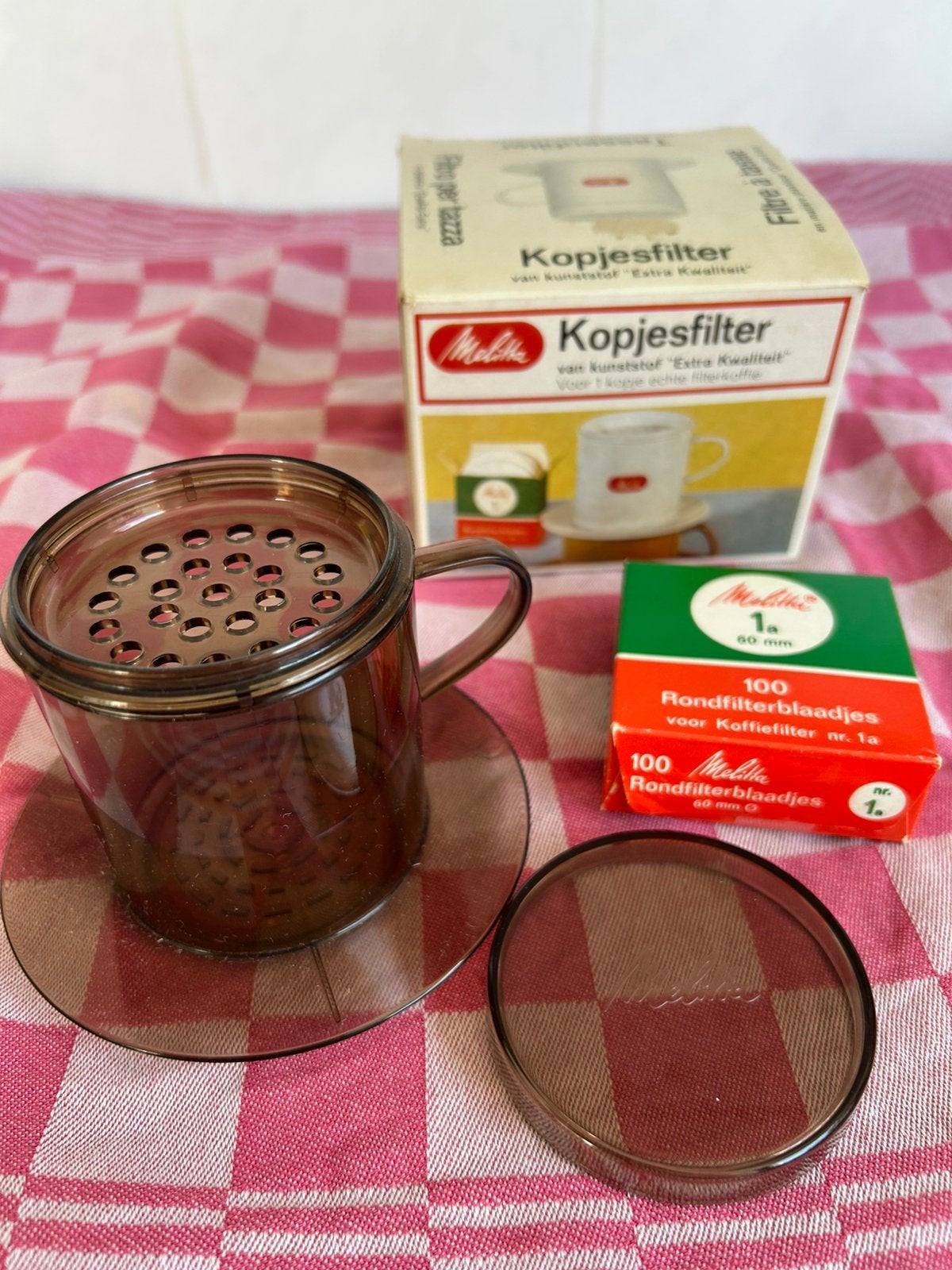Melitta Kopjes koffiefilter. + filtertjes, Ophalen, Nieuw