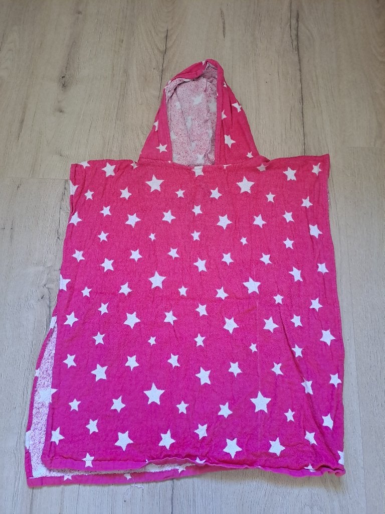 Badponcho met sterren, Ophalen of Verzenden, Gebruikt, Meisje, Zwemschoenen