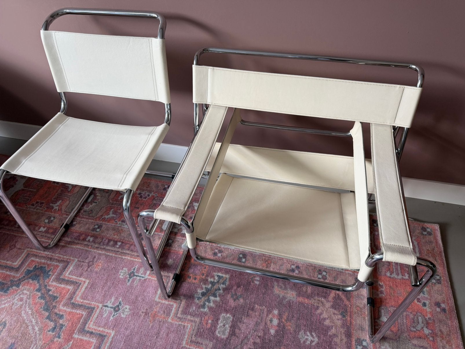 Vintage Bauhaus set, Ophalen, Twee, Bauhaus Vintage Cantilever, Wit
