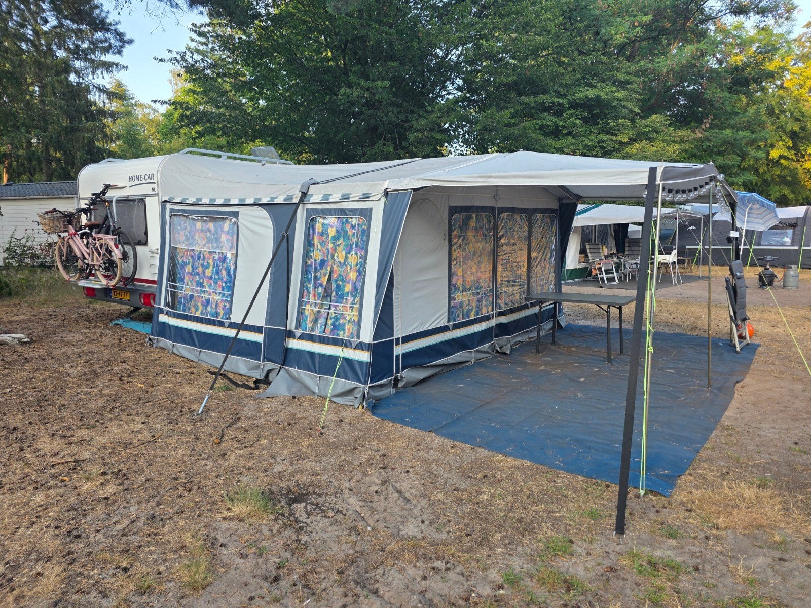 Dorema royal xl voortent+luifel maat 9. Omloopmaat 850-875, Ophalen, Gebruikt, Ten Cate All Season 200g/m2, Dorema