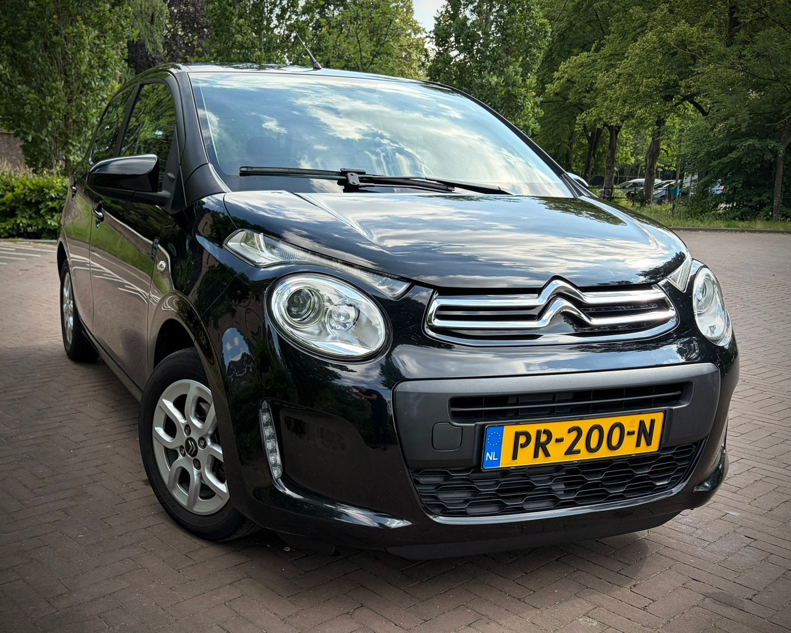 Citroën C1 VTi Sel.| Airco | BT | Alu | 82.065 NAP | 5d | NL, Auto's, Voorwielaandrijving, Stof, Zwart, C1