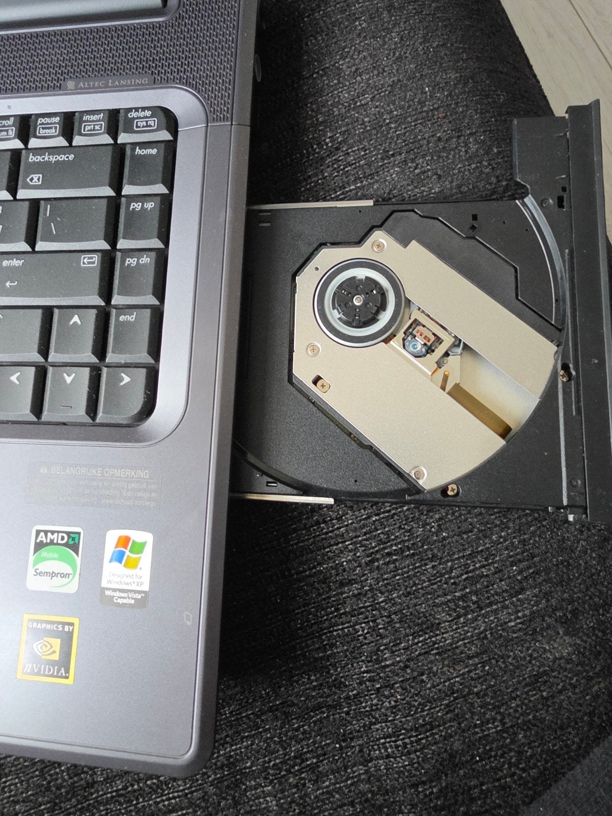Compaq Presario V 6000, Ophalen