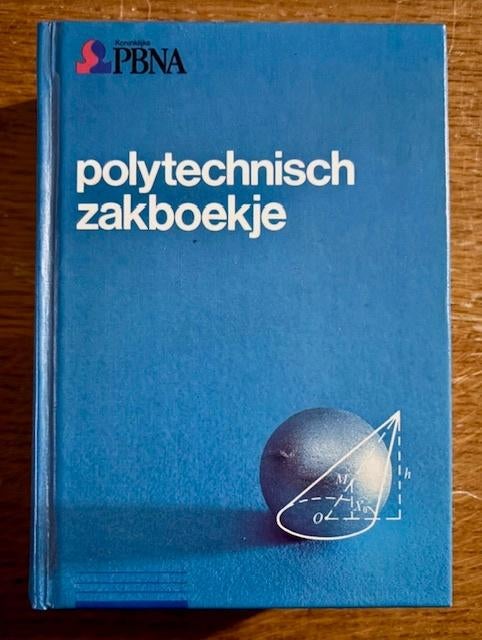 PBNA poly-technisch zakboekje, Boeken, Techniek, Zo goed als nieuw, Overige onderwerpen, Ophalen of Verzenden
