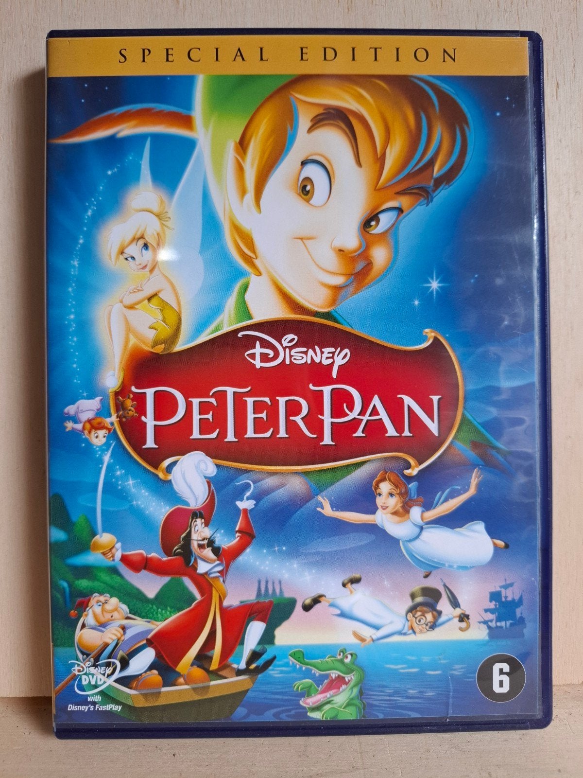 Peter Pan - Disney Animatie Classic - Special Edition DVD, Cd's en Dvd's, Ophalen, Tekenfilm, Zo goed als nieuw, Alle leeftijden