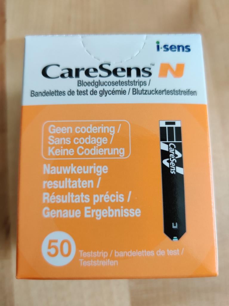 CareSens-N Glucose Teststrip 50st, Diversen, Verpleegmiddelen, Nieuw, Verzenden