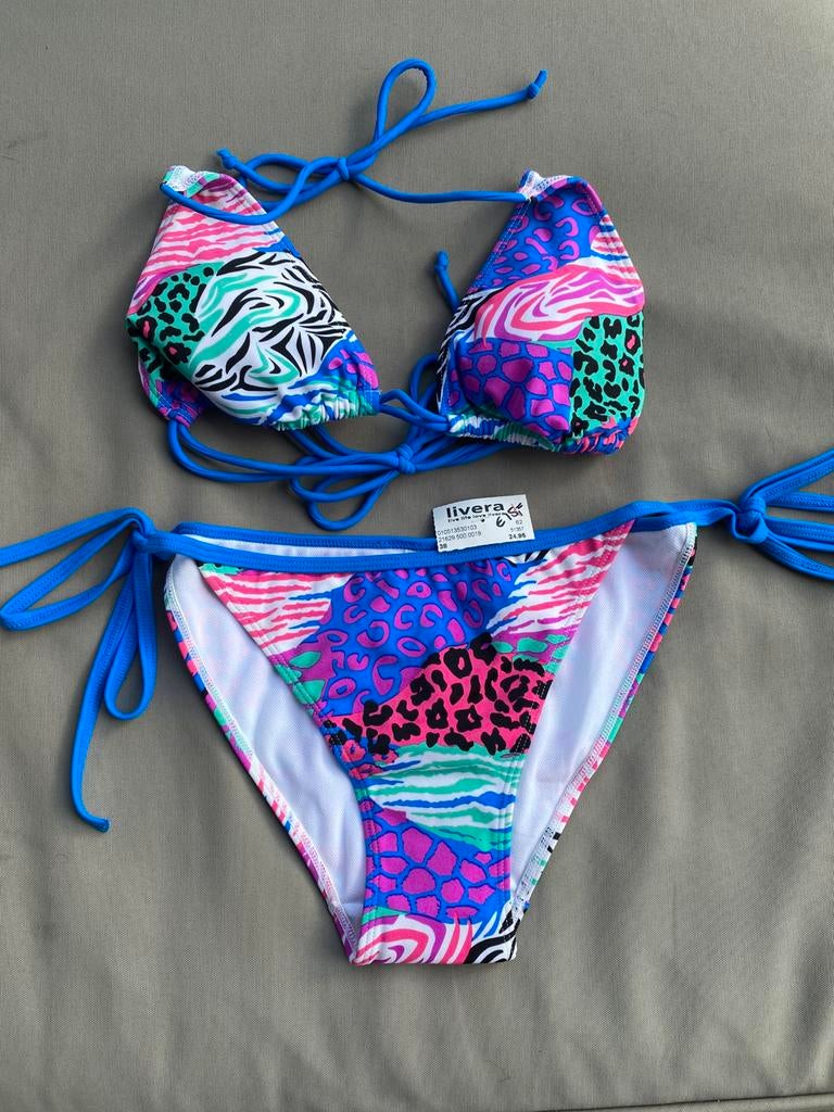 Livera bikini 38AB, Kleding | Dames, Badmode en Zwemkleding, Ophalen of Verzenden, Nieuw, Blauw, Bikini