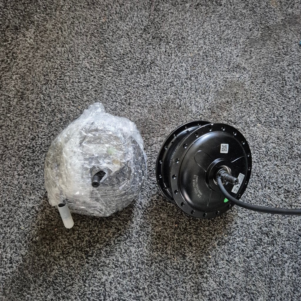 Amslod voorwielmotor - nieuw & gebruikt, Ophalen of Verzenden, Gebruikt, Elektrische fiets, Amslod