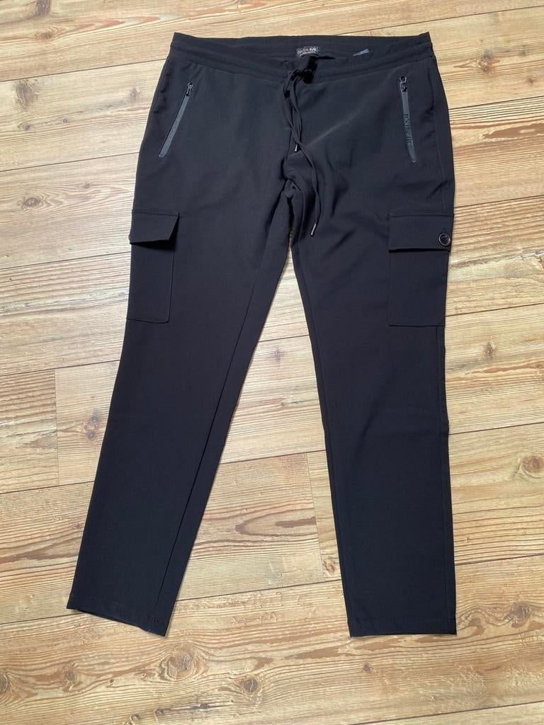Para mi broek zwart cargo maat 46, Ophalen of Verzenden, Maat 46/48 (XL) of groter, Zwart, Lang