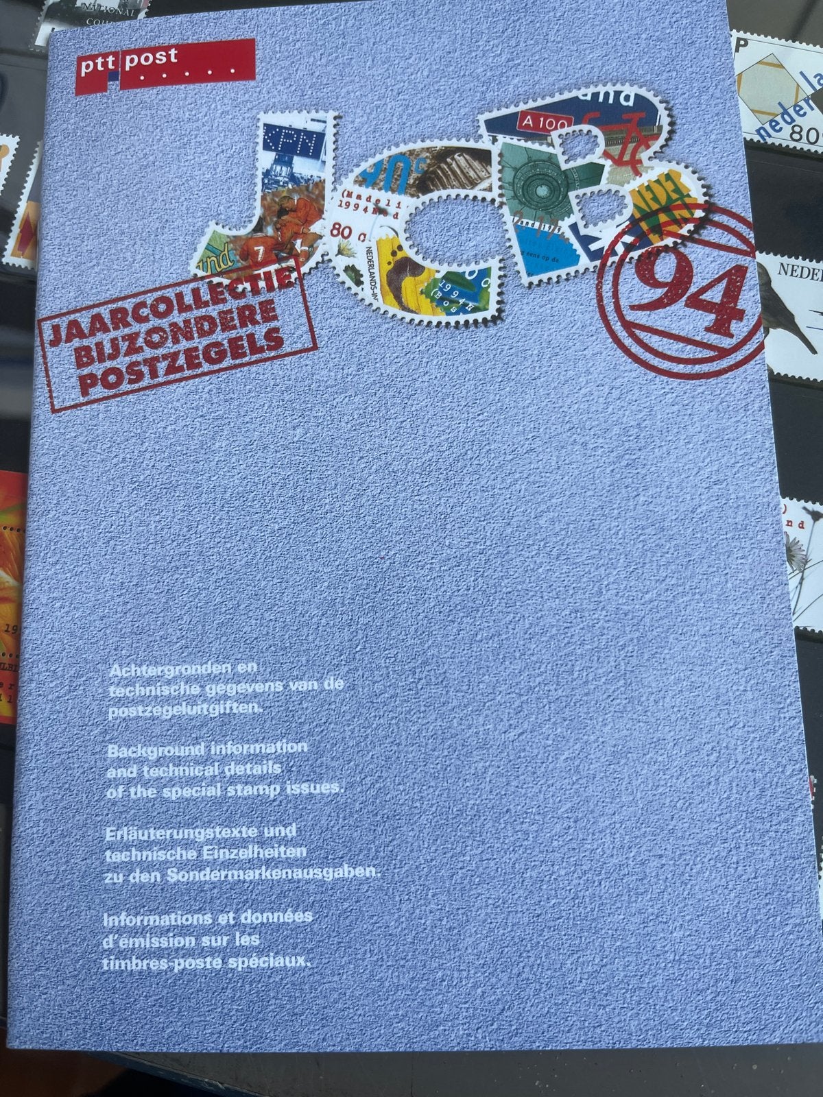 PTT Post Jaarcollectie Bijzondere Postzegels 1994, Postzegels en Munten, Postzegels | Nederland, Ophalen of Verzenden, Na 1940