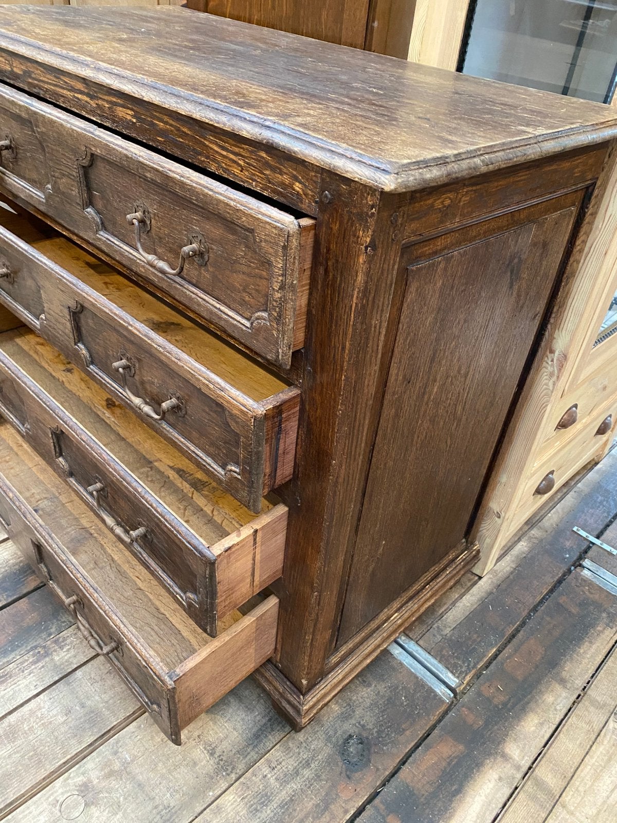 Charmante Franse ladekast kast commode, Ophalen