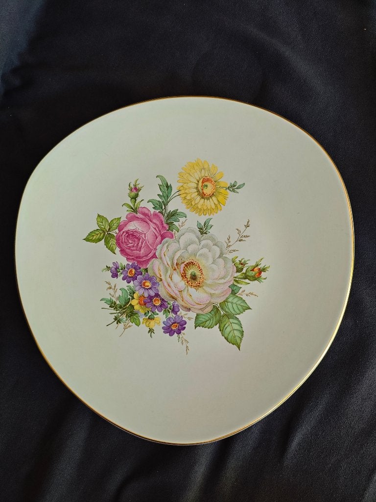 Decoratieve fruitschaal 'Carla' - Flora Keramiek, Ophalen of Verzenden, Rond, Porselein of Keramiek