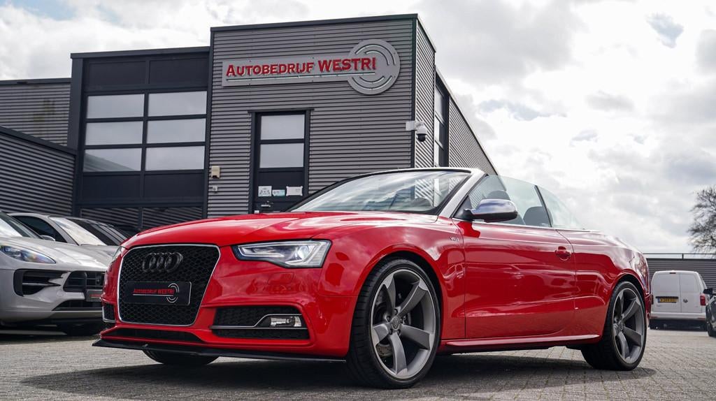 Audi S5 Cabriolet 3.0 TFSI S5 quattro Pro Line | Stoelverwar, Auto's, Audi, Gebruikt, 2995 cc, Cabriolet, 4 stoelen