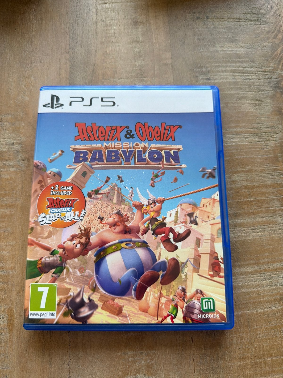 Asterix & Obelix: Mission Babylon PS5 (incl. Slap 'Em All!), Avontuur en Actie, 1 speler, Ophalen of Verzenden, Zo goed als nieuw
