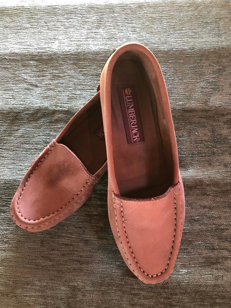 Suède mocassin Lumberjack mt. 38, Ophalen of Verzenden, Zo goed als nieuw, Sneakers of Gympen