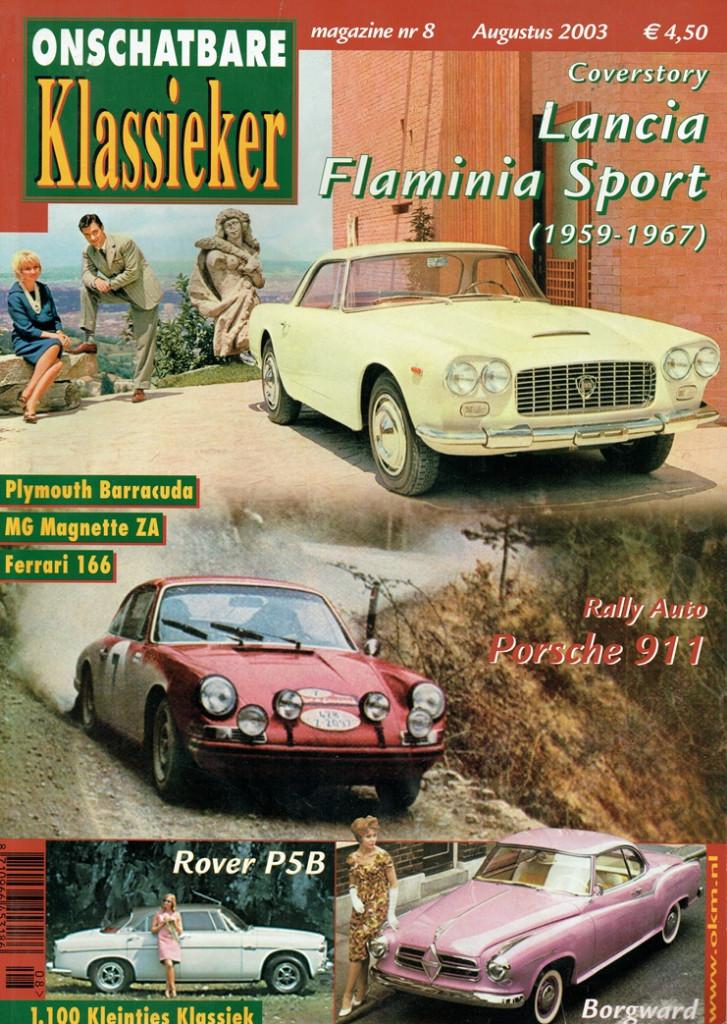 Onschatbare Klassieker 2003 nr. 8 (oa Lancia Flaminia Sport), Verzenden, Gelezen, Algemeen