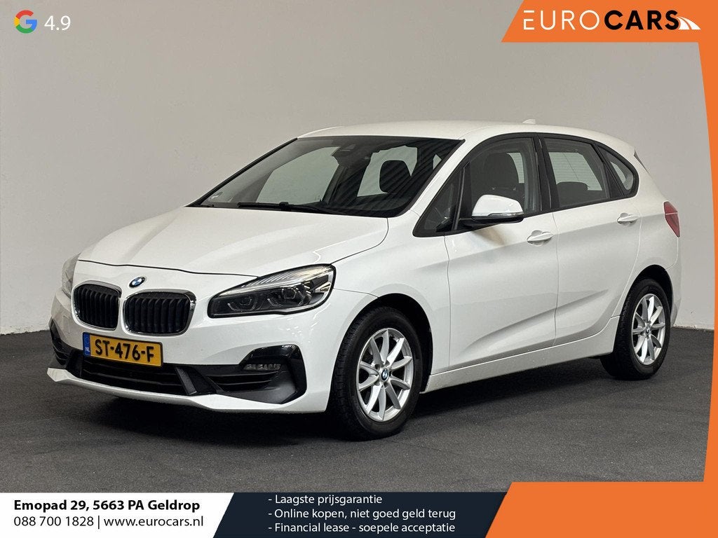 BMW 2-serie Active Tourer 218i Corporate Lease Executive Nav, Auto's, BMW, Stof, Gebruikt, Wit, Origineel Nederlands