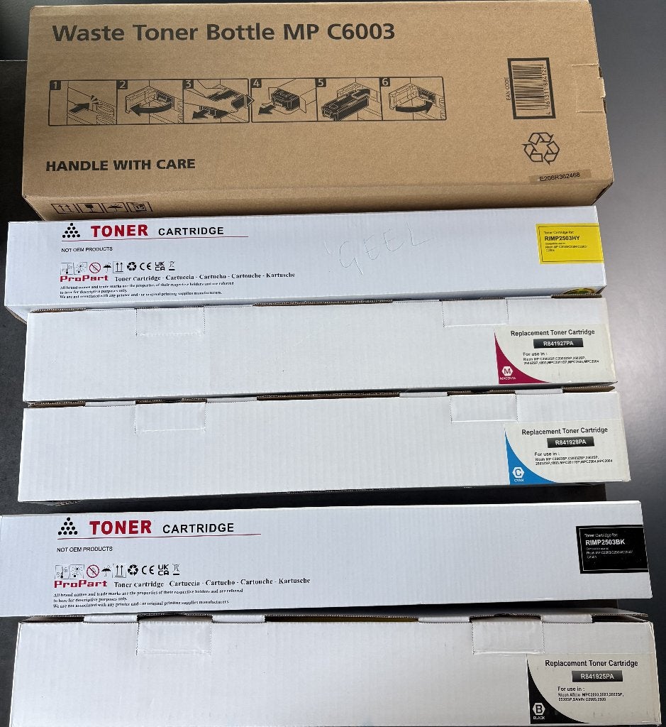 Toners Ricoh MP kleurenprinter, Computers en Software, Printerbenodigdheden, Nieuw, Toner, Ophalen of Verzenden