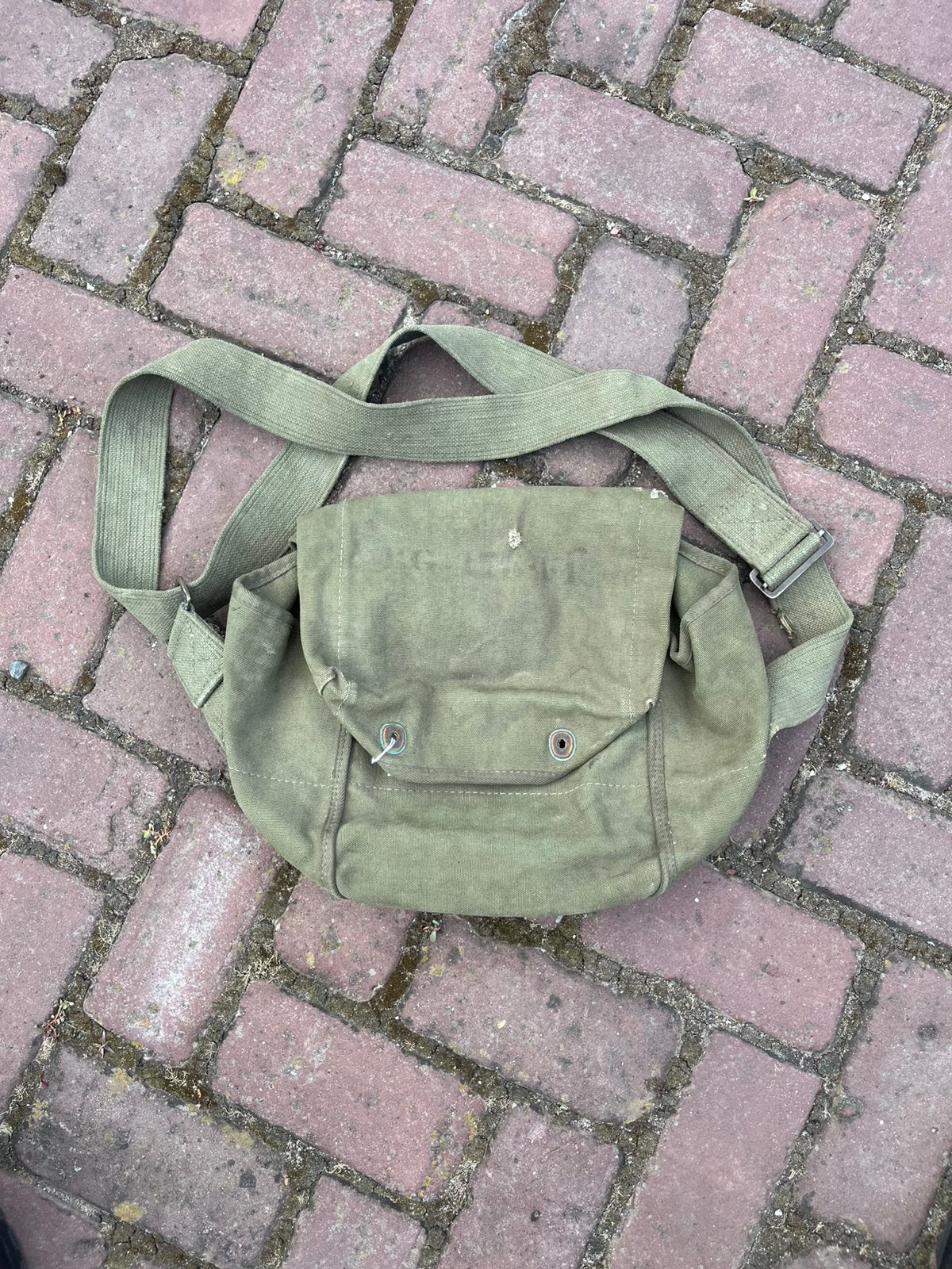 Musette bag, schoudertas leger, Ophalen of Verzenden, Landmacht