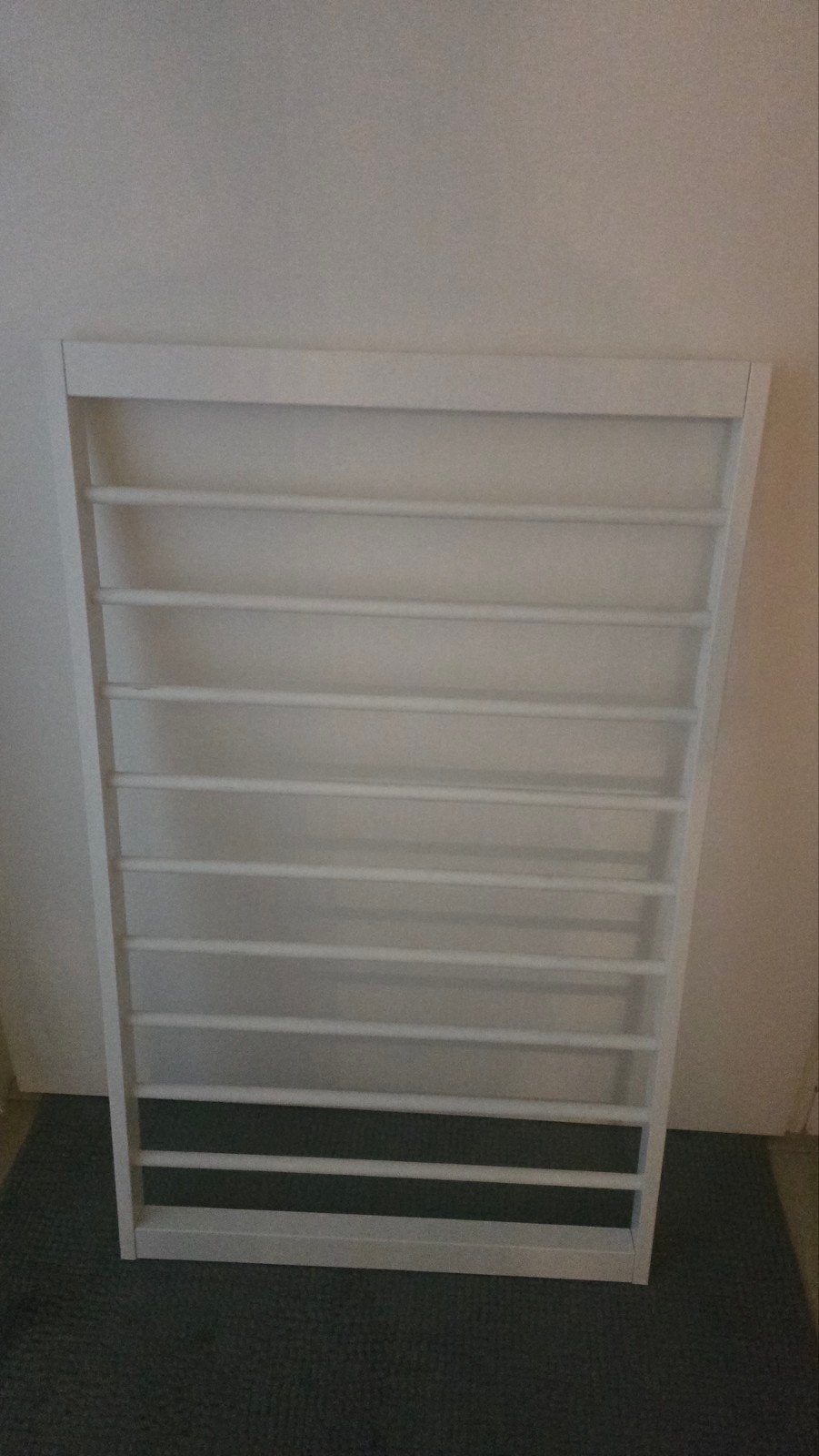 Ikea Broekenrek 100x58 cm - Wit, Ophalen of Verzenden, Gebruikt
