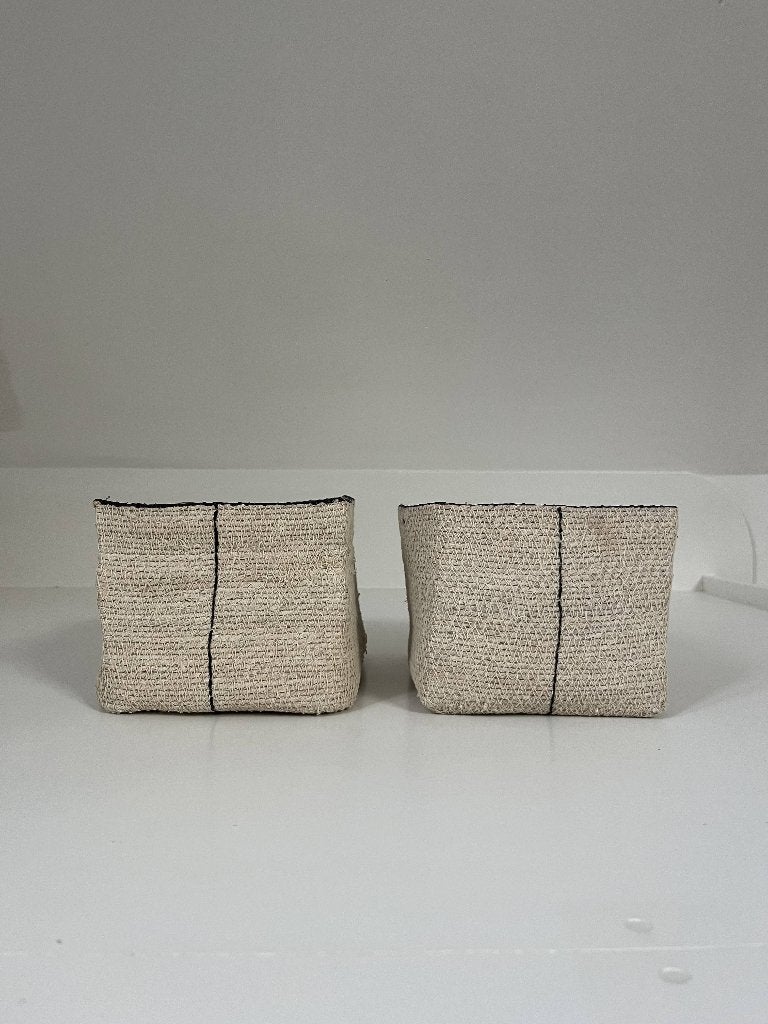 Zara Home geweven opbergmanden (set van 2), Ophalen, Overige materialen, Mand, Zo goed als nieuw