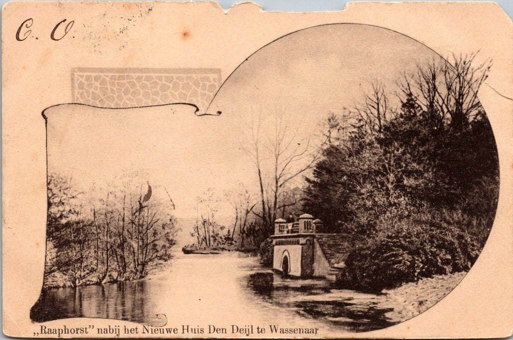 Wassenaar - 11 antieke ansichtkaarten I, Verzenden, 1920 tot 1940, Gelopen, Zuid-Holland