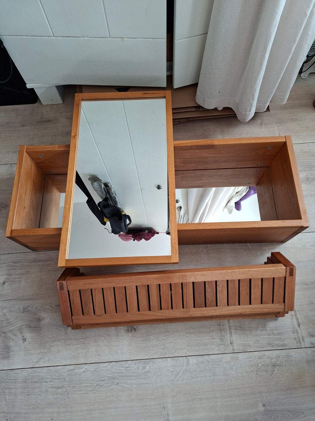molger ikea badkamerkastje met schuifspiegel, Ophalen, Gebruikt, Minder dan 100 cm