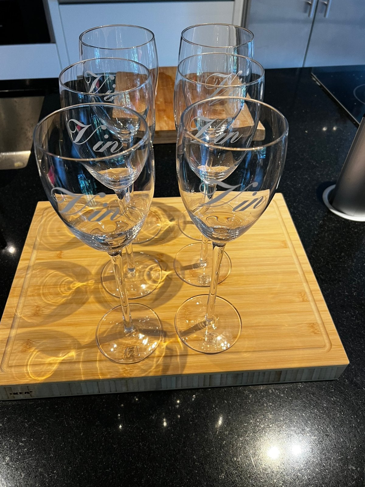 Riviera Maison Hoog Rode Wijnglas 6x, Huis en Inrichting, Glas of Glazen, Overige merken, Nieuw, Ophalen of Verzenden